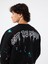 Relax Fit Siyah Erkek Sweatshirt LF2041447 5