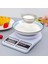 10 kg Dijital Hassas Mutfak Tartısı, LCD Ekranlı, Dara Özellikli, Beyaz 2