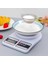 10 kg Dijital Hassas Mutfak Tartısı, LCD Ekranlı, Dara Özellikli, Beyaz 4
