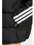 Erkek Siyah Kapşonlu Mont Essentials Climawarm 3-Stripes Puffer Down 5