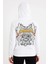 Metallica Iki Iplik Kapüşonlu Ön ve Arka Baskılı Hoodie - Beyaz 3