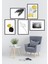 5 Parça Pelıon Modern Desen Çerçeve Görünümlü Mdf Tablo Set 1