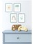 4 Adet Modern Çocuk Odası Çerçeve Görünümlü Mdf Tablo Set 1