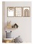 3 Adet Modern Çocuk Odası Çerçeve Görünümlü Mdf Tablo Set 1