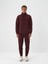 Erkek Bordo Pamuk Dokulu Regular Fit Sweatshirt 1