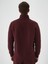 Erkek Bordo Pamuk Dokulu Regular Fit Sweatshirt 5