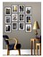 12 Parça Ev Dekorasyon Mutfak Salon Genç Odası Çerçeve Görünümlü Arkası Yapışkanlı Modern Mdf Tablo 3