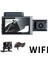 Full Hd 1080P 3 Lensli Wifi Destekli Araç Kamerası + Geri Görüş Dvr 6