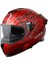 Kapalı Kask Hawk Evo Sv C5 Let's Ride Mat Kırmızı 1