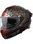 Kapalı Kask Hawk Evo Sv B5 Let's Ride Mat Kırmızı 1