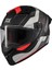 Kapalı Kask Fenix Ork B5 Mat Siyah-Kırmızı 2
