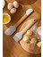 Gri Soft Silikon Fırça ve Spatula Seti, Mutfakta Pratik Kullanım Sağlar. 1