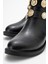 Çift Aksesuar Kemerli Bot Siyah Cilt 3