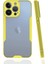 iPhone 13 Pro Max Kılıf Platin Silikon - Sarı 1
