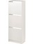 Ayakkabı Dolabı, Beyaz, 49X28X135 Cm, 3 Bölmeli 1