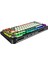 Eıra Transparan Hot Swap 2.4g + Bt Gasket Oil Switch Tr Q Pudding Pbt Keycaps Kablosuz Mekanik Klavyesi 2