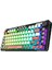 Eıra Transparan Hot Swap 2.4g + Bt Gasket Oil Switch Tr Q Pudding Pbt Keycaps Kablosuz Mekanik Klavyesi 6