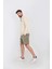 Kontrast Fermuarlı Dik Yaka Sweatshirt , Şardonlu 3 Iplik , Göğüs Nakış Detaylı,sweatshirt Erkek 2