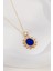 14 K Gold Kaplama 925 Ayar Gümüş Intaglio Scarab Kolye 1