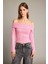 Kayık Yaka Uzun Kollu Tişört 4