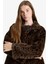 Regular Fit Leopar Desenli Suni Kürk F2924AX25WN 4
