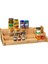 Bambu 3 Katlı Çok Amaçlı Ayarlanabilir Baharatlık Standı 35X22 cm 3