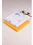® Müslin Örtü Bebek Çocuk 2'li Set Okyanus Desenli-Hardal Renk 2 Katlı %100 Organik Pamuk 110X110 cm Unisex 1