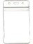 Pvc Yaka Kartlığı Yaka Kartı Kılıfı Kart Koruyucu 7X11 cm - 5 Adet 2