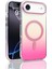 iPhone 17 Air Kılıf Toros Renk Geçişli Wireless Şarj Özellikli Silikon 3