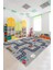 Dekoratif Yıkanabilir, Kaymaz Tabanlı, Çocuk Odası Oyun Halısı - WOOPAMUK077 2