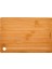 Bambu Çift Kesme Tahtası, Doğal ve Şık Mutfak Gereci, Kahverengi Renk Seçeneğiyle 5