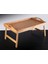 Bambu Ayaklı Keyif Tepsi 50X30X6CM, Şık ve Doğal Tasarım 4