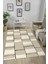Dekoratif Yıkanabilir, Kaymaz Tabanlı, Modern Salon Oturma Odası Halısı - SFTKECE065 2