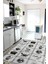 Dekoratif Yıkanabilir, Kaymaz Tabanlı, Modern Mutfak Halısı - FR203 1