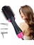 Siyah Saç Şekillendirme ve Düzleştirme Fön Tarağı, Pratik Kullanım, Şık Görünüm 4