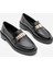 Kadın Loafer Makosen Tokalı Günlük Ayakkabı Vilyum 3