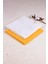 ® Müslin Örtü Bebek 2'li Set Tavşan Desen - Hardal Renk 2 Katlı %100 Organik Pamuk 110X110 cm Unisex 1