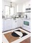 Dekoratif Yıkanabilir, Kaymaz Tabanlı, Modern Salon - Mutfak Halısı - WOOKECE1558 2