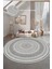 Yuvarlak Yıkanabilir, Kaymaz Tabanlı, Salon - Oturma Odası Halısı - SFTKECE053YUVARLAK 1