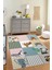 Dekoratif Yıkanabilir, Kaymaz Tabanlı, Modern Çocuk Odası Halısı - FR176 2