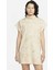 Sportswear Women's Oversized Fit Washed Jersey Dress Kadın Oversize Elbise Tişört Bej 1