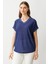 51458 Onteks Ribanalı V Yaka Bluz 3