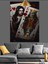 Karo Papazı ve Kızı Kartları Dekoratif Kanvas - Mdf Ahşap Tablo 4