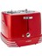 Kırmızı Renkli 2'li Sosisli Sandviç Yapma Makinesi 6