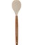 Kayın Ağacı ve Silikon Uçlu Spatula, Şık ve Dayanıklı Mutfak Gereciği 1