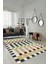 Geometrik Desenli Makinada Yıkanabilir Halı 2