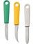Çok Renkli 3'lü Soyma Bıçağı Seti, Pratik ve Şık Mutfak Gereçleri 1