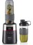 Şık Siyah Kişisel Smoothie Blender 500W 570ML ve 400ML Şişe Seti 2