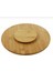 Bambu 360° Döner Sunum Tabağı, Pizza, Kahvaltı, Lahmacun, Peynir, 33X33CM 4