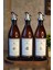 Şık 3'lü Ahşap Standlı Amber Yağ ve Sirke Şişesi Seti, 500 Ml, Premium Kalite 2
